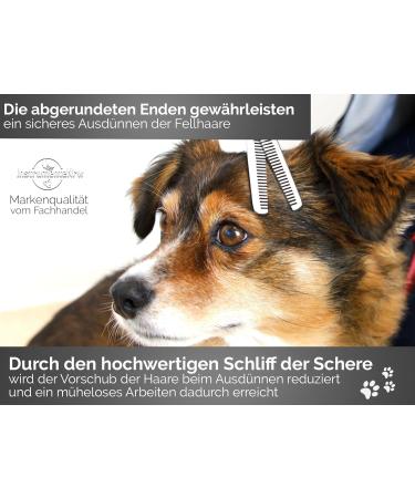 Dog Hair Scissors | Fur & Thinning Scissors | Grooming Deluxe - International Shipping Available - Buy Online on SooperMarket.com