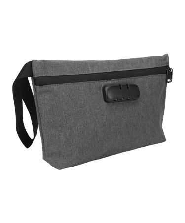 Smell Proof Storage Bag Smell Proof Storage Bag Large Capacity Combination Lock Reinforced Seams Activated Carbon Lining Get Out