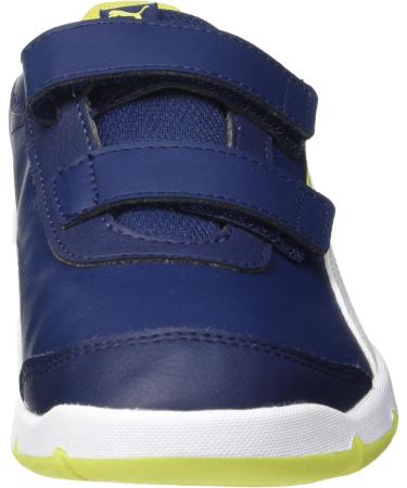 PUMA Kids Stepfleex 2 Sl Ve V Ps Trainers 10 UK Child - Peacoat/White/Yellow - Buy Online on SooperMarket.com