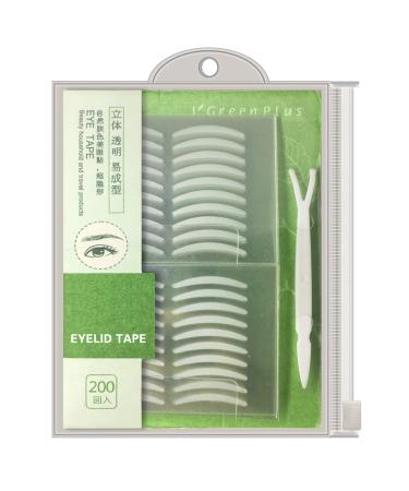 400Pcs Natural Invisible Single Side Eyelid Tape Stickers Medical-use Fiber Eyelid Lift Strip, Instant Eye Lift Without Surgery, Perfect for Uneven Mono-Eyelids, Slim