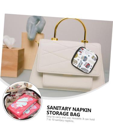 FOMIYES Womens Wallets 4pcs Aunt's Towel Storage Bag Tampon Holder Travel Toiletry Bag - Buy Online on SooperMarket.com