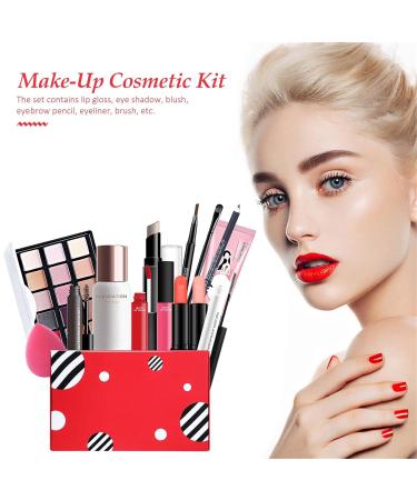 Fowybe 14-Part Make-Up Kit | Multi-Purpose Palette for Teens | Eyeshadow Lip Gloss Powder Concealer & More Perfect Make-Up Set for All Occasions - Buy Online on SooperMarket.com