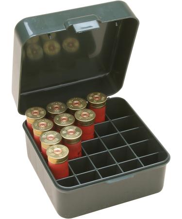 MTM Multi Gauge 25 Round Shotshell Box (Forest Green)