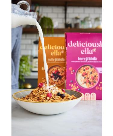 Deliciously Ella - Granola & Muesli Gluten-Free Vegan Friendly Healthy Breakfast (6 boxes) (Nutty Granola) - Buy Online on SooperMarket.com