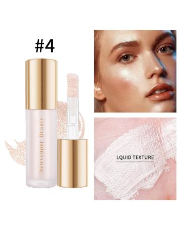 Highlighter Stick with Brush | Long-lasting Creamy Liquid Highlighter for Cheeks - 8ml (1 Pack) - Buy Online on SooperMarket.com