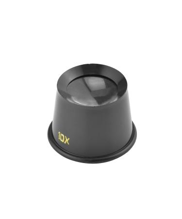 SE 10x Black Plastic Eye Loupe Lens - MI120P