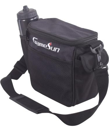 Gamesun Disc Golf Set - 6 Discs & Mini Disc Bag Towel in Black - Buy Online on SooperMarket.com