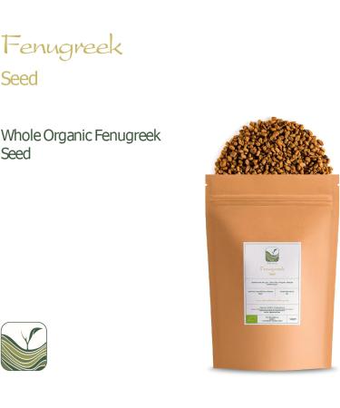 Organic Fenugreek Seeds - Culinary Grade - 100g (Pack of 1) | Real Trigonella Foenum-graecum - Buy Online on SooperMarket.com