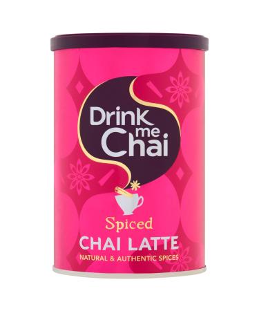 Drink Me Chai Spiced Chai Latte 250g (1 Pack) - Just Add Water Chai Latte Powder (16 Servings)