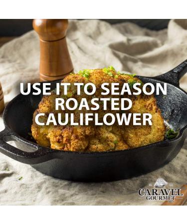 Caravel Gourmet Lavender Sea Salt - All Natural Unrefined Sea Salt Infused with French Lavender - No Gluten No MSG Non-GMO - Cooking and Finishing Salt - 113.4 g. Stackable Jar - Buy Online on SooperMarket.com