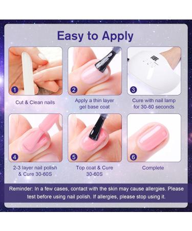 Shining She Reflective Glitter Gel Polish Set - Sparkling Diamond Nail Gel Collection for Salon Quality Manicures at Home - Buy Online on SooperMarket.com