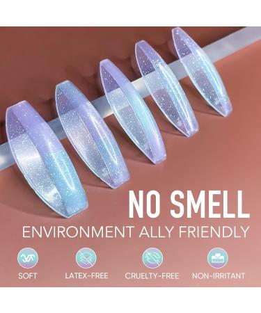 PERMANIA Lash Lift Rods - 16 Reusable Silicone Eyelash Perm Curlers (U & C Curl) | DIY Makeup Beauty Tool for All Eye Shapes - Blue - Buy Online on SooperMarket.com