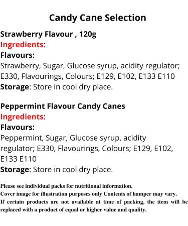 Candy Canes 24 Pcs - Peppermint and Strawberry Flavours - Individually Wrapped Ideal for Christmas Birthday Halloween Easter Party Favours and Stocking Fillers - Buy Online on SooperMarket.com