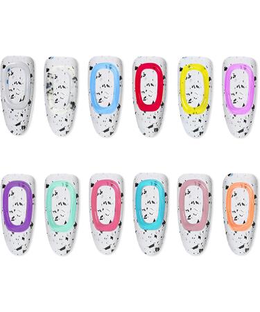 Joyeee 12 Colour Nail Sculpture Gel 10ml 5D Candy Jelly Nail Painting Gel DIY Modeling Nail Set Non-Stick Hand Multifunctional Soft Tubes 3D Carving Embossed Gel for Nail Art Decoration Nail Design nailgel038 - Buy Online on SooperMarket.com