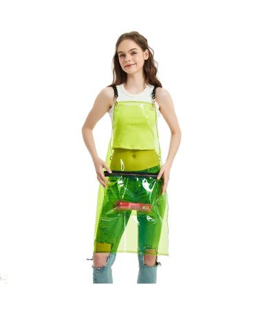 MIKI WELL Hair Stylist Apron - Adjustable Apron with Pockets Green