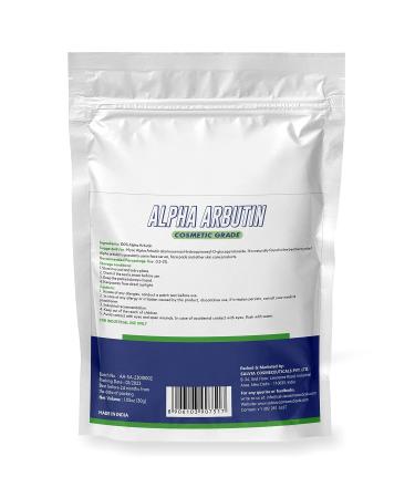 Myoc Alpha Arbutin Powder 30gm - 100% Pure Cosmetic Grade Raw Material for DIY Skincare - Reduce Dark Spots, Clear Skin - 1.06 Ounce - Buy Online on SooperMarket.com