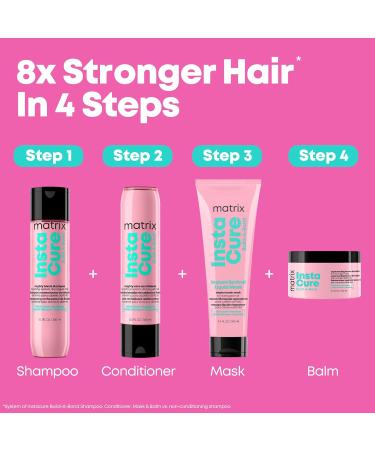 Matrix Instacure Build-A-Bond Instant Revival Liquid Mask - Repair Very Damaged Hair | Vegan Sulfate & Paraben-Free | Strengthens & Softens | 280ml - Buy Online on SooperMarket.com