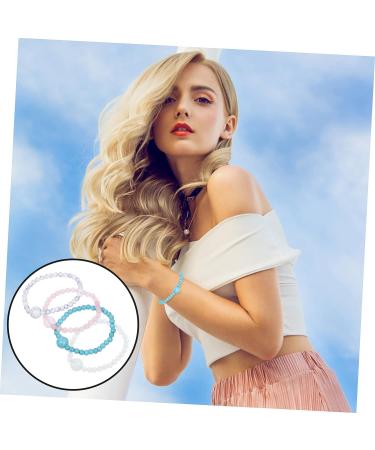 Healeved 4pcs Organic Kelp Anti Motion Sickness Bracelet Set - Adjustable Acupressure Sea Bands for Nausea Relief - Travel Essential - Buy Online on SooperMarket.com