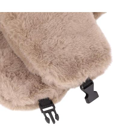 MioCloth Faux Fur Winter Earflap Hat | Russian Ushanka Cap with Fur Lining - Buy Online on SooperMarket.com