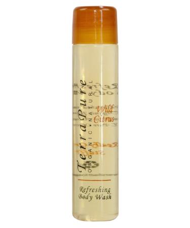 Terra Pure Wild Citrus Body Wash Travel Size Hotel 1 oz (Case of 125)