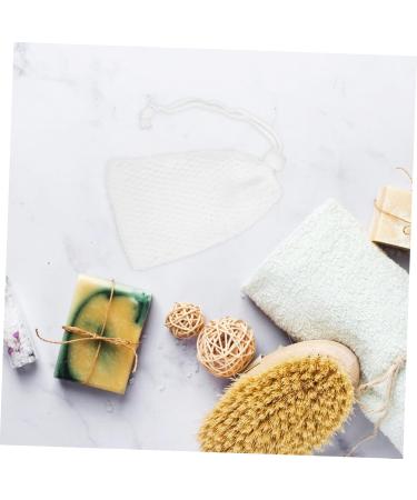 PLAFOPE 2 Pcs Soap Bath Sponge Swirl Bathing Soap Net Handmade Soap Shower Face Sponge Nylon - Buy Online on SooperMarket.com