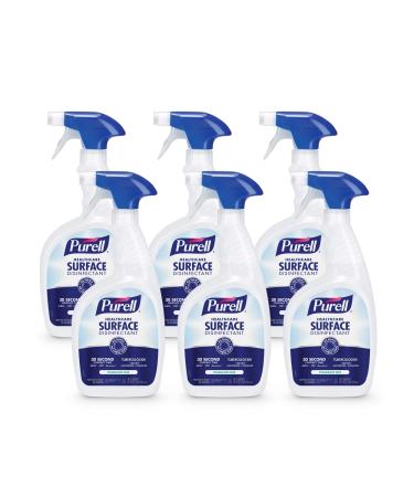 Purell Healthcare Surface Disinfectant Spray Fragrance Free 32 fl oz Capped Bottle with Spray Trigger in Pack (Pack of 6) - 3340-06