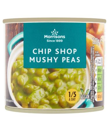 Morrisons Chip Shop Mushy Peas 220g