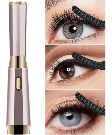 USB Rechargeable Eyelash Curler Efficient Heated Eyelash Curler Portable Heated Eyelash Curler | Portable & Efficient Heated Eyelash Curlers Eyelash Curlers for Women Makeup Enhancement Pink - Buy Online on SooperMarket.com