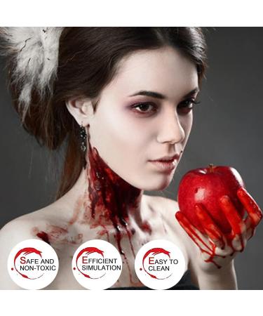 Yeweian Halloween Fake Blood 6.76Oz/200ML - Realistic Washable Liquid Blood for SFX Makeup and Costumes - Buy Online on SooperMarket.com
