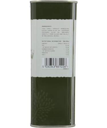 Belazu Early Harvest Olive Oil Tin 1L - Premium Quality 1L Tin - Buy Online on SooperMarket.com