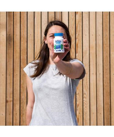 Zellies Xylitol Sugar-Free Cool Mint Breath Mints - 250 Count Pack | Non-GMO, Low-Calorie, Gluten-Free, Vegan & Kosher - Buy Online on SooperMarket.com