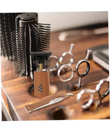 Angoily 1 Set T-Type Electric Pusher Oil Head Wooden Electric Clippers - Buy Online on SooperMarket.com