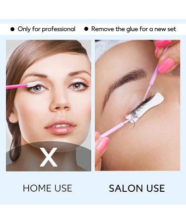20ml Eyelash Extension Remover Gel Set | Quick Dissolve in 60s | No Irritation Formula with Brushes | Fragrance-Free - Buy Online on SooperMarket.com