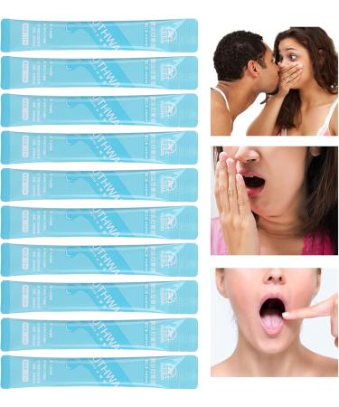 Mundwater Mouthwash - Eliminate Bad Breath & Freshen Your Mouth | Mint Taste | 11ml - 10 Pieces - Buy Online on SooperMarket.com