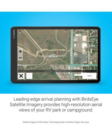 Garmin RV 1095  Extra-Large  Easy-to-Read 10 GPS RV Navigator  Custom RV Routing  High-Resolution Birdseye Satellite Imagery  Directory of RV Parks and Services  Landscape or Portrait View Display 10" - Buy Online on SooperMarket.com