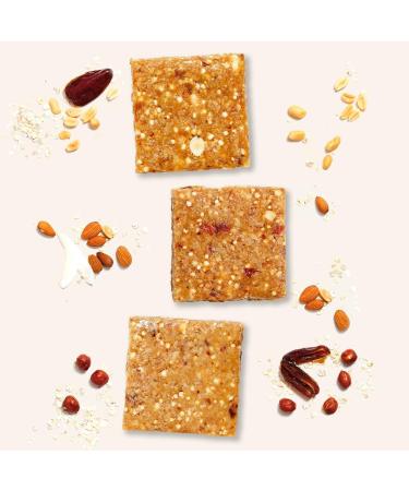 Hafer Porridge2go Mixbox Organic Vegan Cereal Bars (13 x 55g) | Peanut Hazelnut Almond Coconut - No Added Sugar - Buy Online on SooperMarket.com