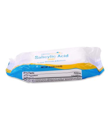 DermaHarmony 2% Salicylic Acid Natural Acne Soap (4 oz Bar) - Pack of 1 - Buy Online on SooperMarket.com