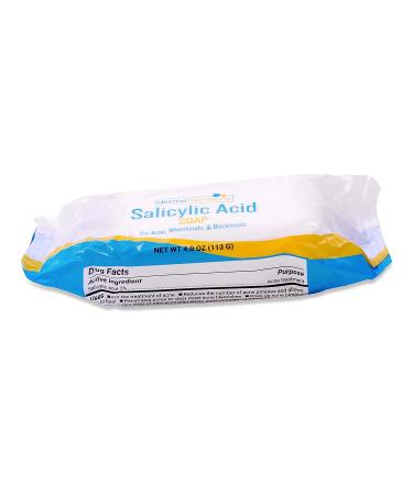 Dermaharmony 2% Salicylic Acid Soap for Acne - 2 Bars (4 oz each) - Buy Online on SooperMarket.com