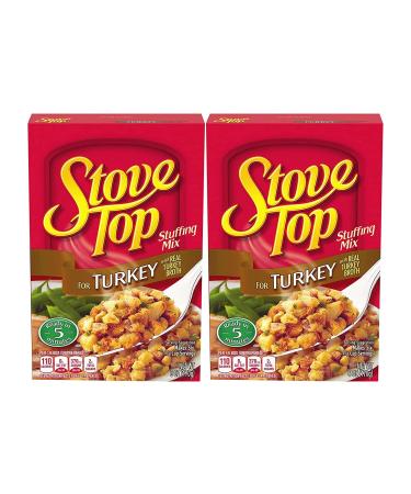 Stove Top Turkey Stuffing Mix 170g | Perfect Stuffing Side at Any Family Meal | Pack of 2