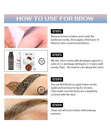 PERMANIA 2 IN 1 Brown Lash & Brow Color Kit | Fast 10 Mins Coloring for Eyebrows and Eyelashes - Buy Online on SooperMarket.com