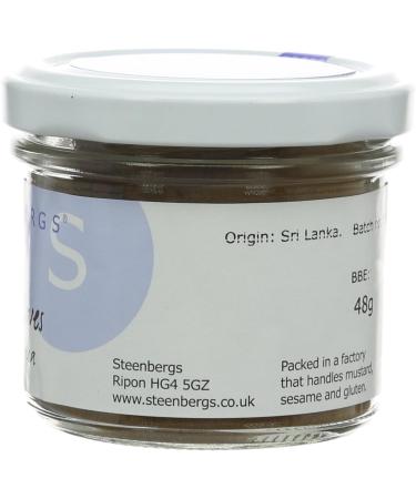 Steenbergs Organic Ground Cloves Powder 48g - Premium Quality Spice for Cooking and Baking - Buy Online on SooperMarket.com