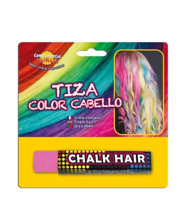 FIESTAS GUIRCA GUI15609 - BlistPack: Hair Color Stick pink