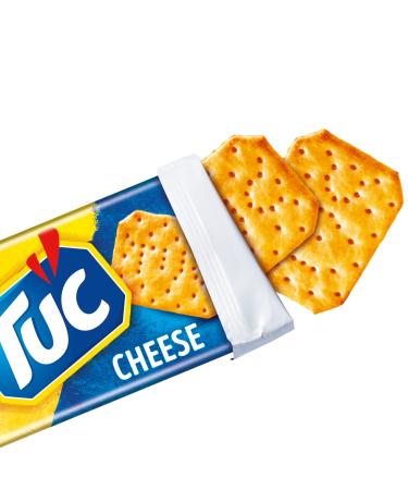 TUC Cheese Biscuits 24 x 100g | Salted Snack Crackers | Cheese-Flavored Crackers | Large Pack for International Shipping - Buy Online on SooperMarket.com