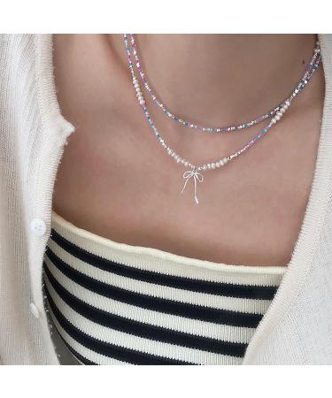 Shop Oralgo's Elegant Pearl Chain Necklace | Stylish & Versatile Daily Accessory - Buy Online on SooperMarket.com
