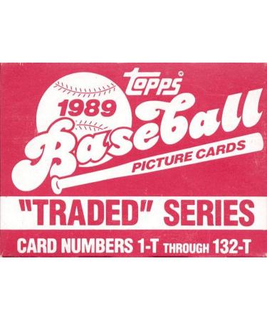 1989 Topps Traded Set Complete M (Mint)