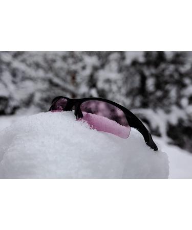Smith & Wesson M&P Harrier Half Frame Shooting Glasses | Impact Resistant Anti-Fog Lenses | Black | One Size - Buy Online on SooperMarket.com