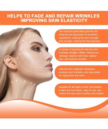 24K Gold Peptide Reversal essence Liquid Moisturizing Moisturizing Wrinkle Resisting Firming Skin Fading Facial Fine Lines essence - Buy Online on SooperMarket.com