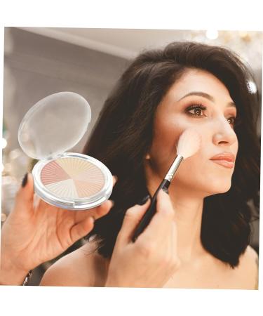 Mikinona 1 Box Highlight Powder Highlighter Compact Powder Highlighting Highlighter Cream Plastic Shell - Buy Online on SooperMarket.com