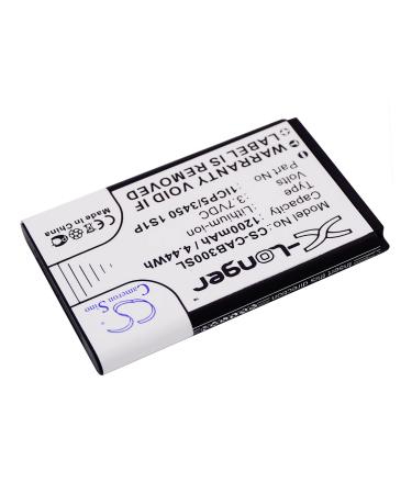 Replacement Battery Compatible with Manta MS1701 MS2401 MS2402 TEL1708 TEL1711 TEL1713 TEL1800 1200mAh/3.7V