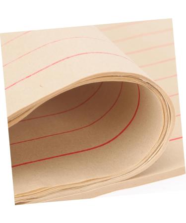 EXCEART 50 Sheets Rice Paper Japanese Stationary Raw Xuan Paper Calligraphy Paper for Practice China Pen As Shown 29x19cm - Buy Online on SooperMarket.com